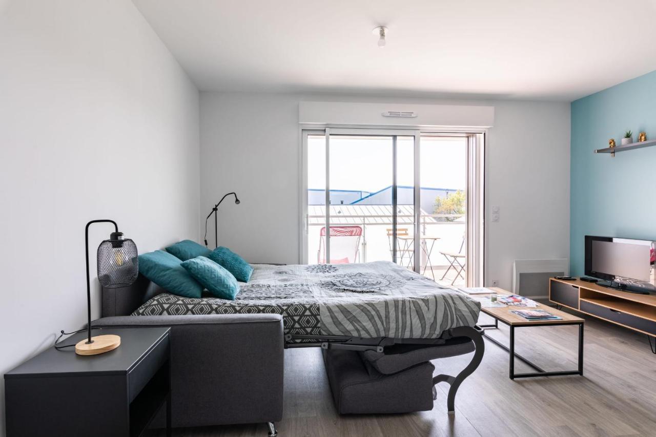 L'Ecume - Studio Moderne Avec Grand Balcon Et Place De Parking Apartment Dinard Exterior photo