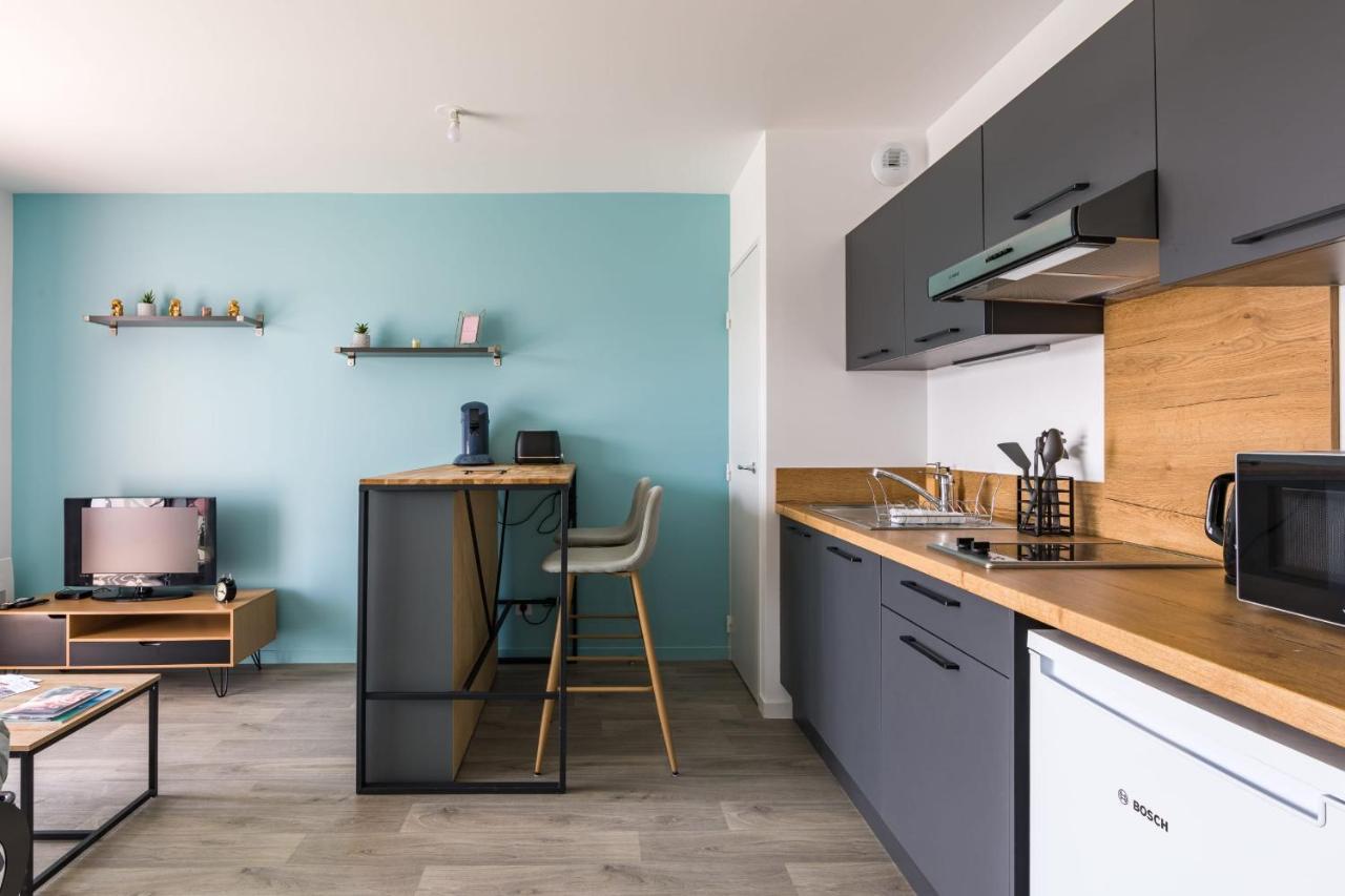 L'Ecume - Studio Moderne Avec Grand Balcon Et Place De Parking Apartment Dinard Exterior photo