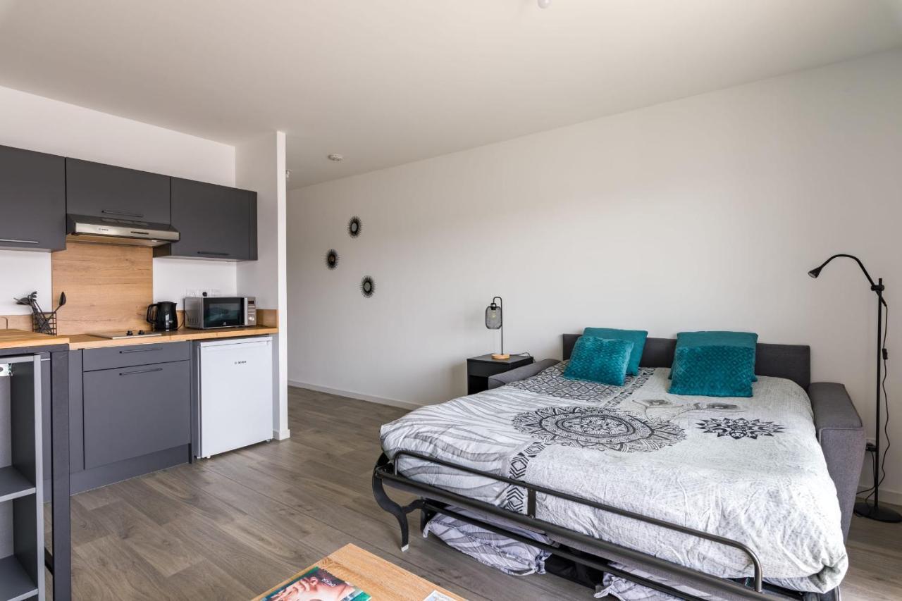 L'Ecume - Studio Moderne Avec Grand Balcon Et Place De Parking Apartment Dinard Exterior photo