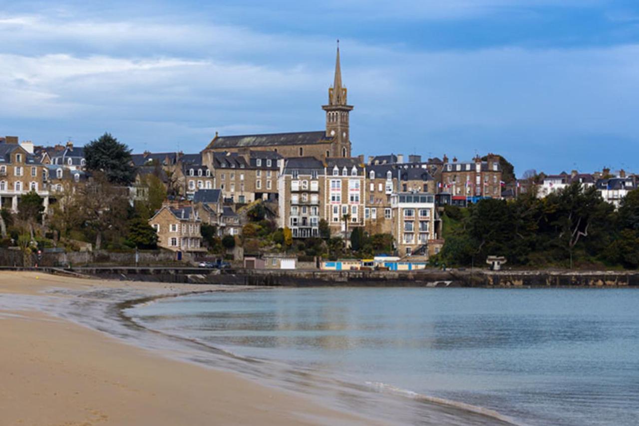 L'Ecume - Studio Moderne Avec Grand Balcon Et Place De Parking Apartment Dinard Exterior photo